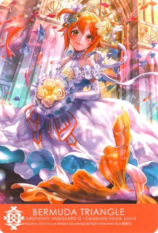 Image of Bermuda Triangle - Celebrate Voice, Lauris (G-CB03/C01EN) [Clan Cards]