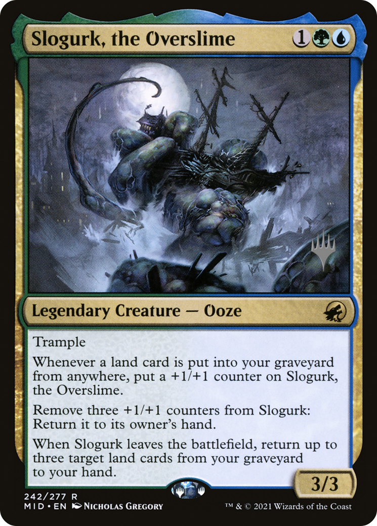 Image of Slogurk, the Overslime (Promo Pack) [Innistrad: Midnight Hunt Promos]