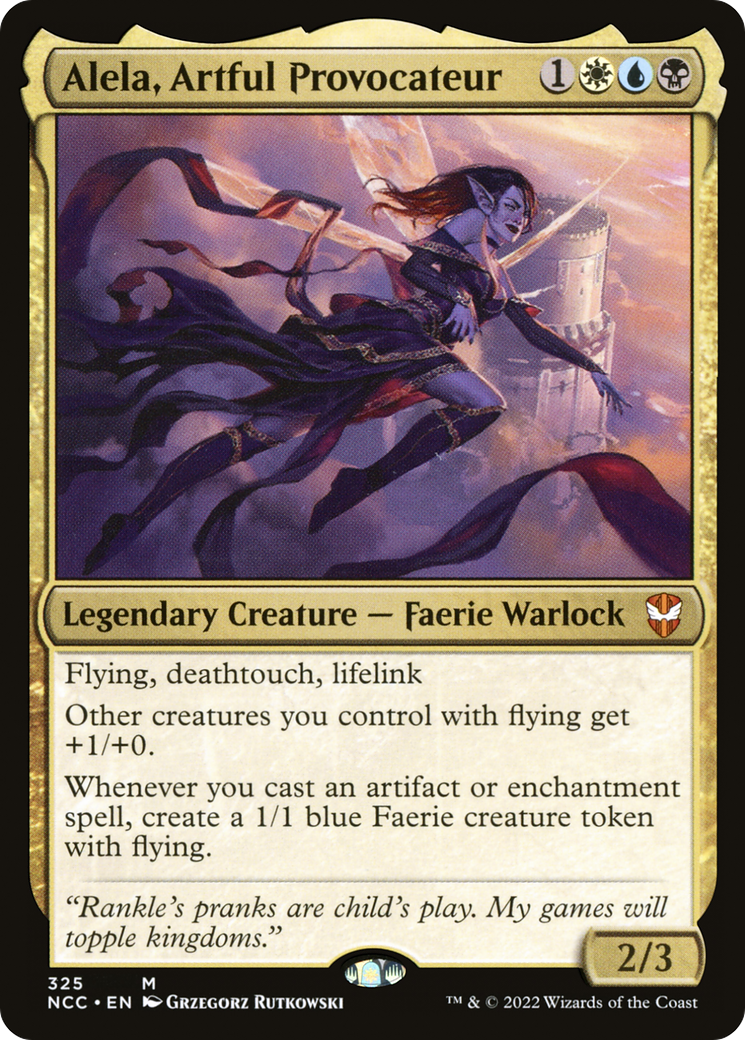 Image of Alela, Artful Provocateur [Streets of New Capenna Commander]
