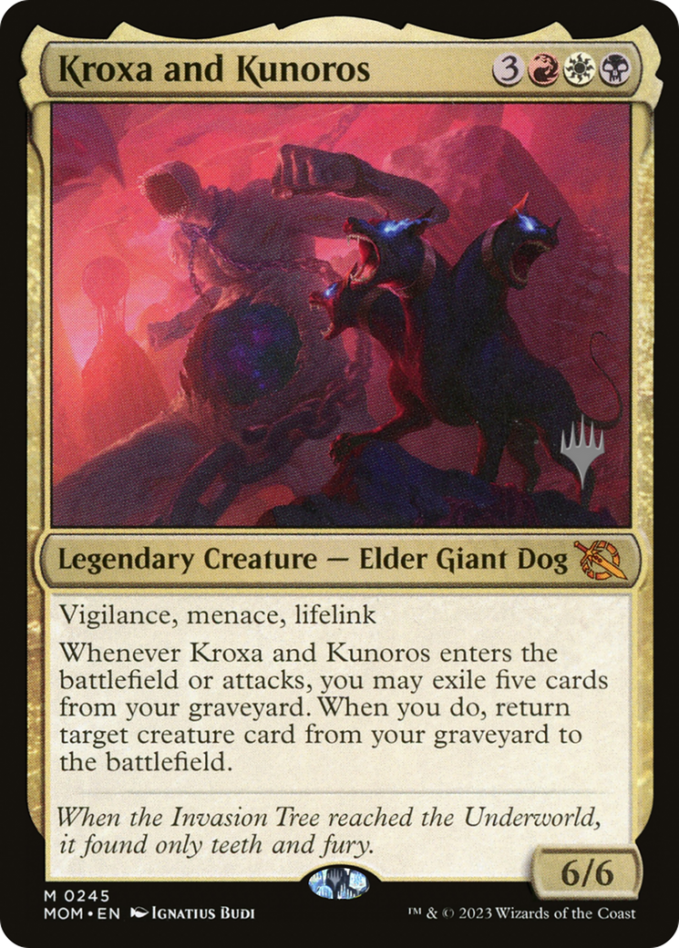 Image of Kroxa and Kunoros (Promo Pack) [March of the Machine Promos]