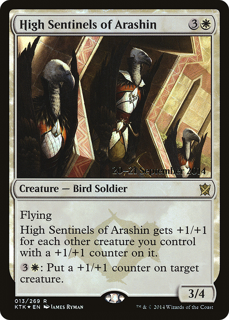 Image of High Sentinels of Arashin [Khans of Tarkir Prerelease Promos]