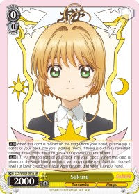 Image of Sakura (CCS/WX01-001S SR) [Cardcaptor Sakura: Clear Card]