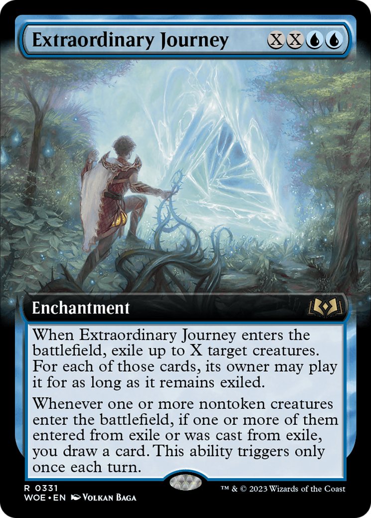 Image of Extraordinary Journey (Extended Art) [Wilds of Eldraine]
