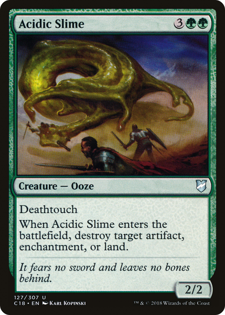 Image of Acidic Slime [Commander 2018]