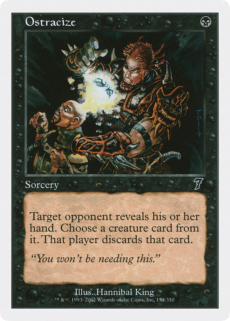 Image of Ostracize [Seventh Edition]