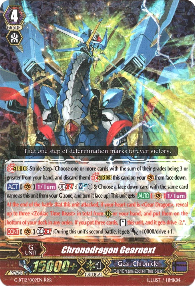 Chronodragon Gearnext (G-BT12/009EN) [Dragon King's Awakening]