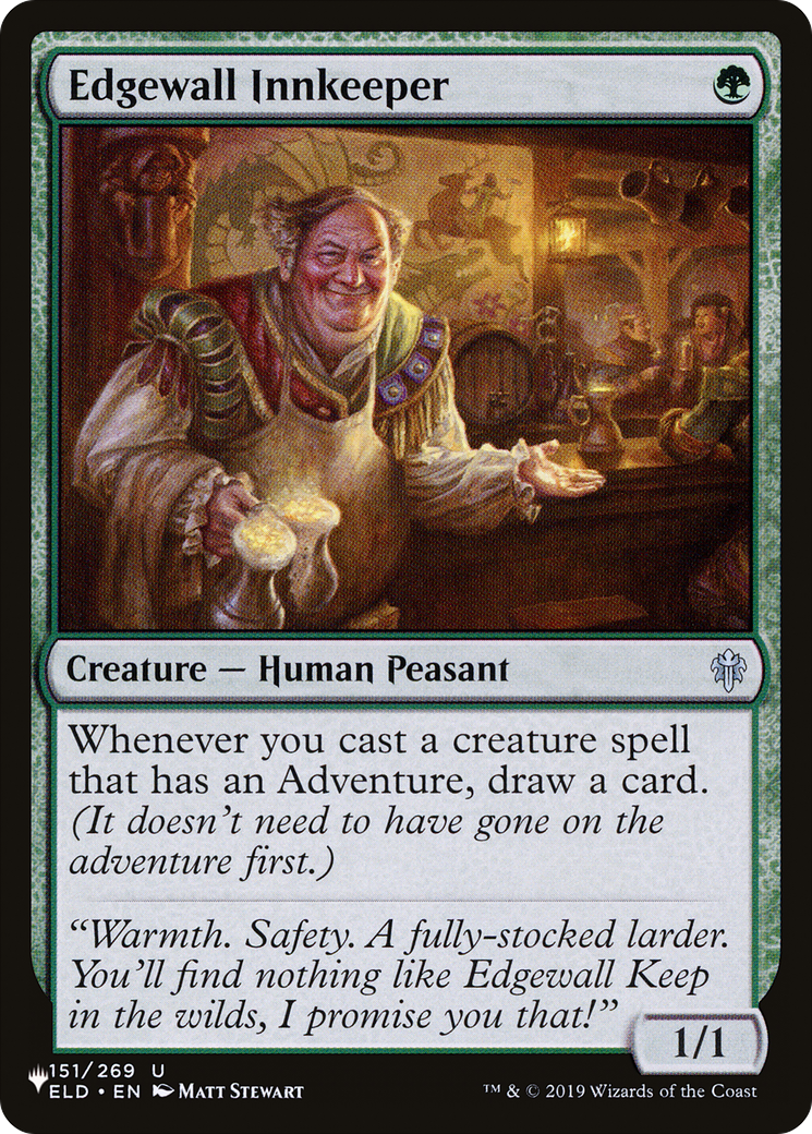 Image of Edgewall Innkeeper [The List]