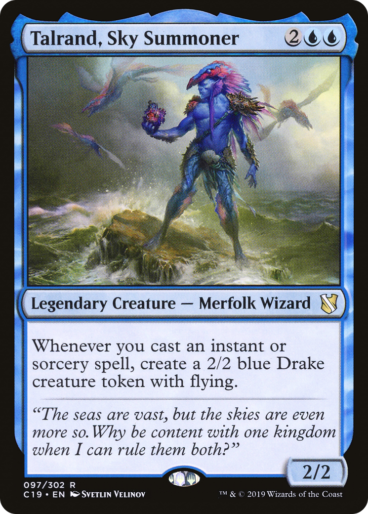 Image of Talrand, Sky Summoner [Commander 2019]