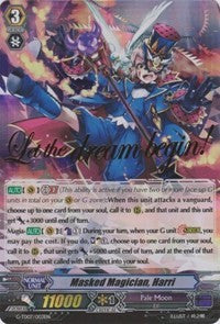 Image of Masked Magician, Harri (Hot Stamped) (G-TD07/003EN) [Illusionist of the Crescent Moon]