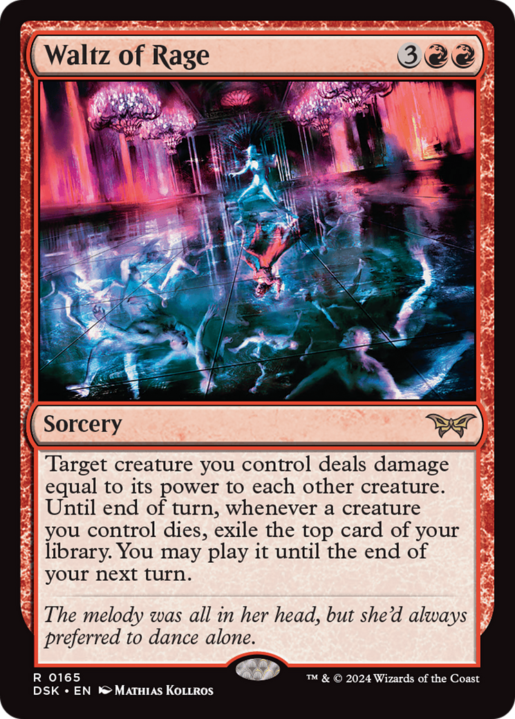 Image of Waltz of Rage [Duskmourn: House of Horror]