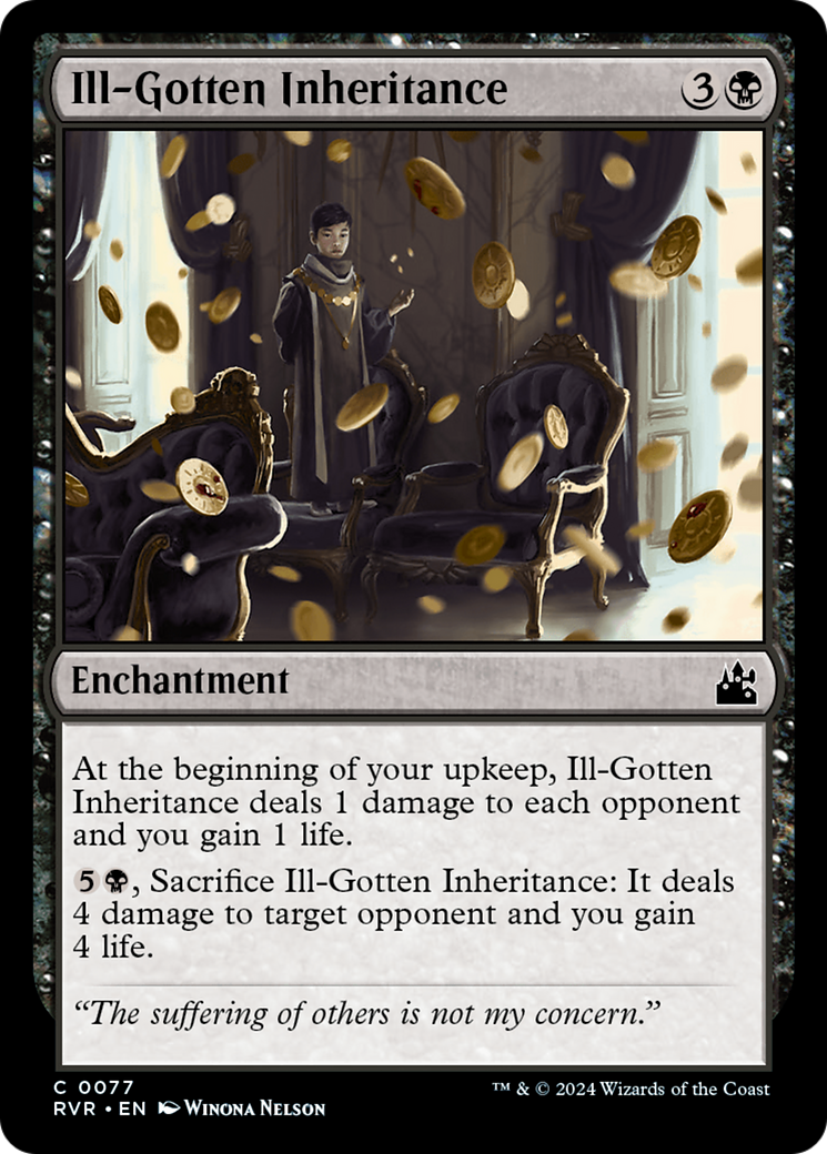 Image of Ill-Gotten Inheritance [Ravnica Remastered]