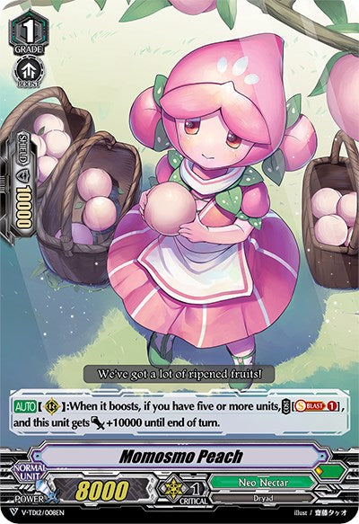 Image of Momosmo Peach (V-TD12/008EN) [Ahsha]