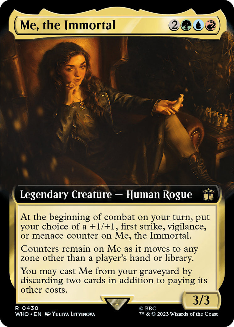 Image of Me, the Immortal (Extended Art) [Doctor Who]