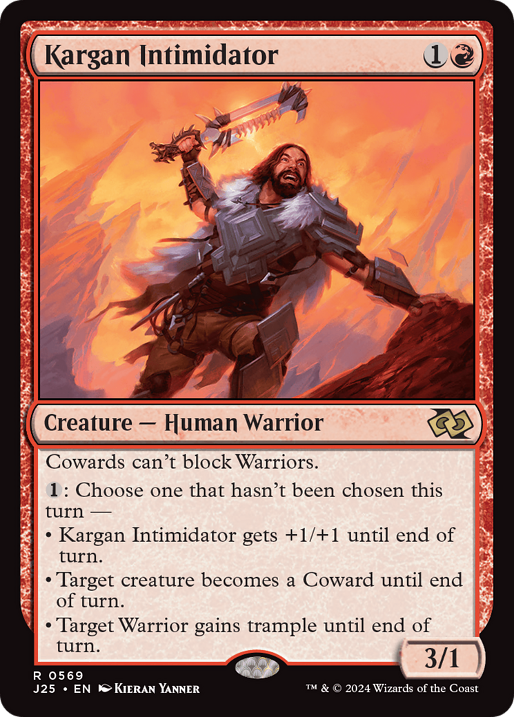 Image of Kargan Intimidator [Foundations Jumpstart]