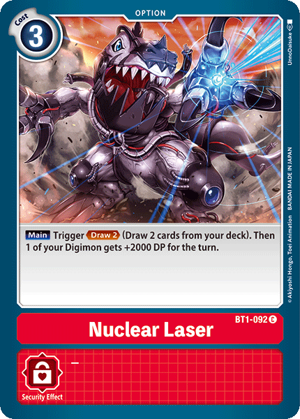 Image of Nuclear Laser [BT1-092] [Release Special Booster Ver.1.0]