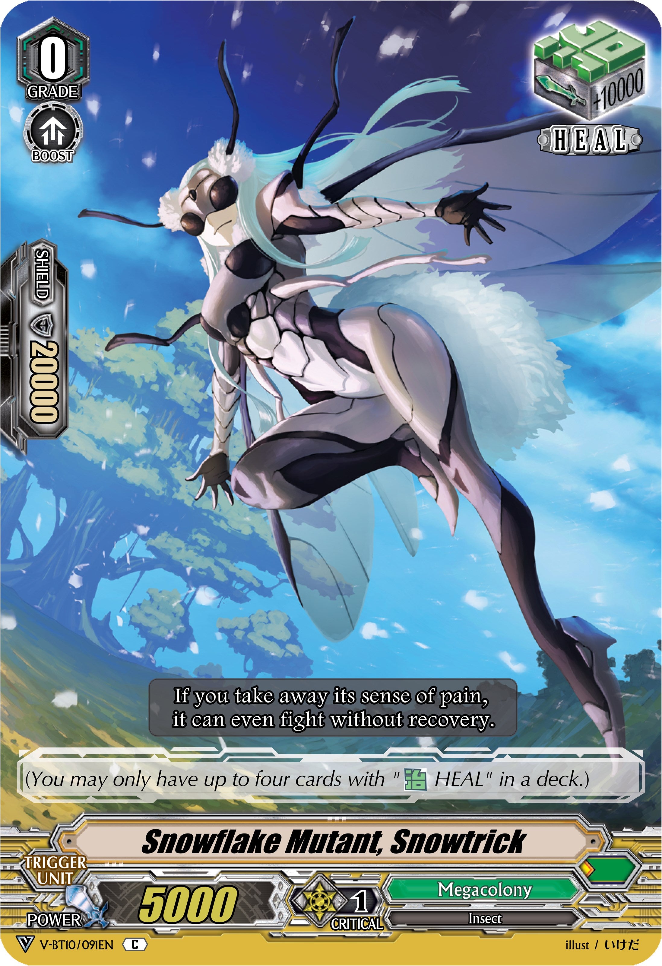 Image of Snowflake Mutant, Snowtrick (V-BT10/091EN) [Phantom Dragon Aeon]