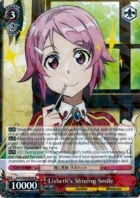 Image of Lisbeth's Shining Smile (SAO/S26-E046 R) [Sword Art Online Vol.2]