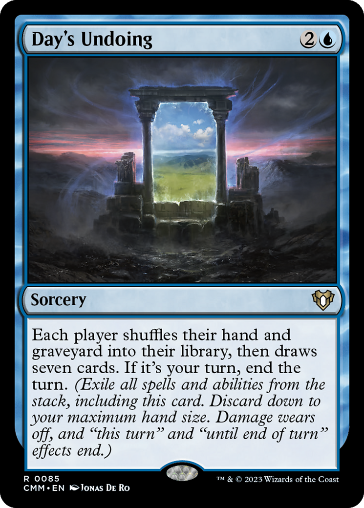 Image of Day's Undoing [Commander Masters]
