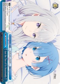 Image of Just the Two of Us Occasionally (RZ/S55-E096 CR) [Re:ZERO Vol.2]