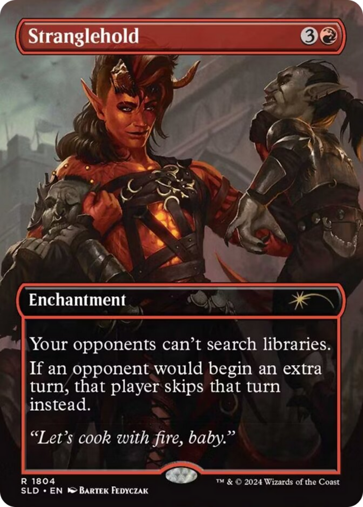 Image of Stranglehold (SLD-1804) - Secret Lair Drop (Borderless) Foil