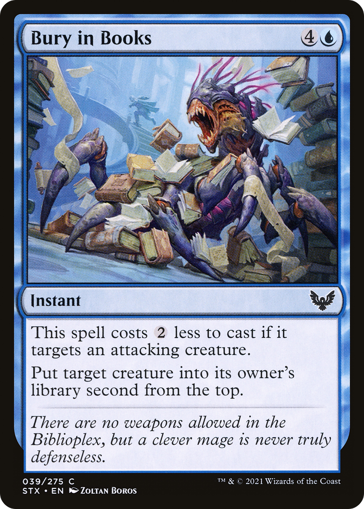 Image of Bury in Books [Strixhaven: School of Mages]