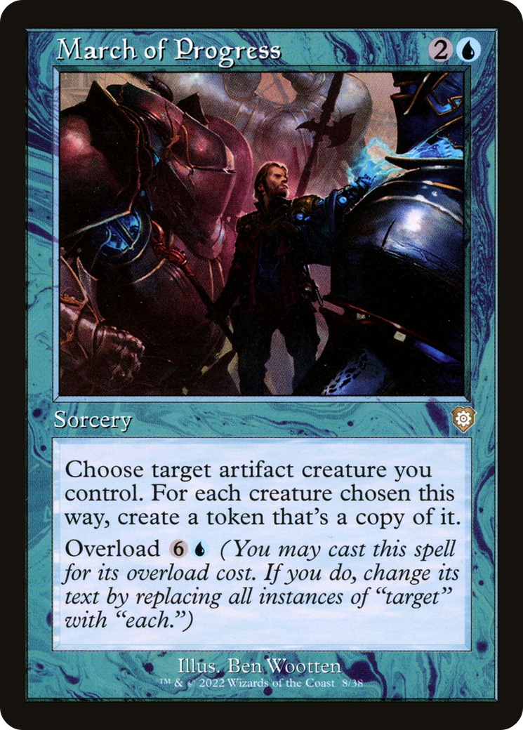 Image of March of Progress (Retro) [The Brothers' War Commander]