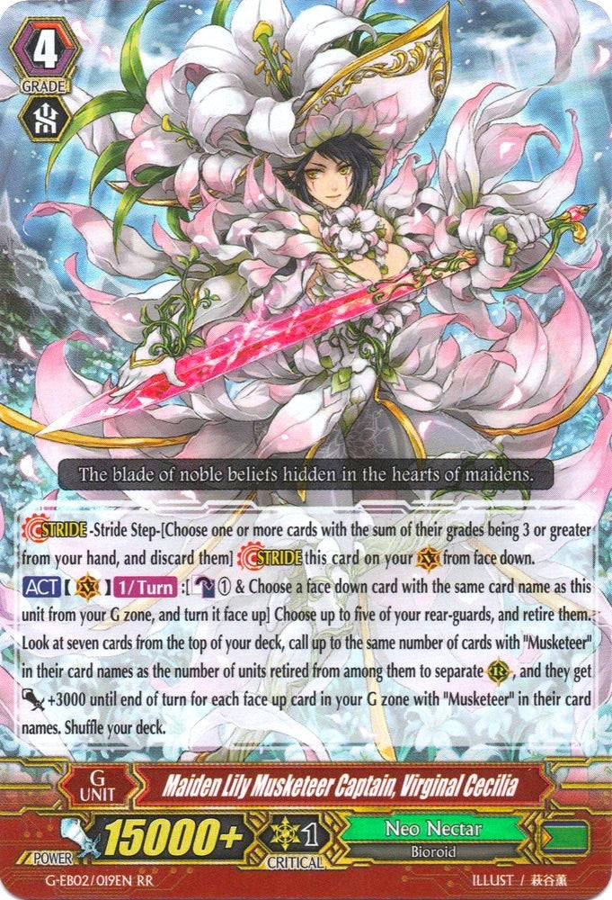 Image of Maiden Lily Musketeer Captain, Virginal Cecilia (G-EB02/019EN) [The AWAKENING ZOO]
