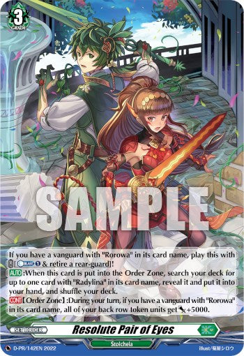 Image of Resolute Pair of Eyes (D-PR/142EN) [D Promo Cards]