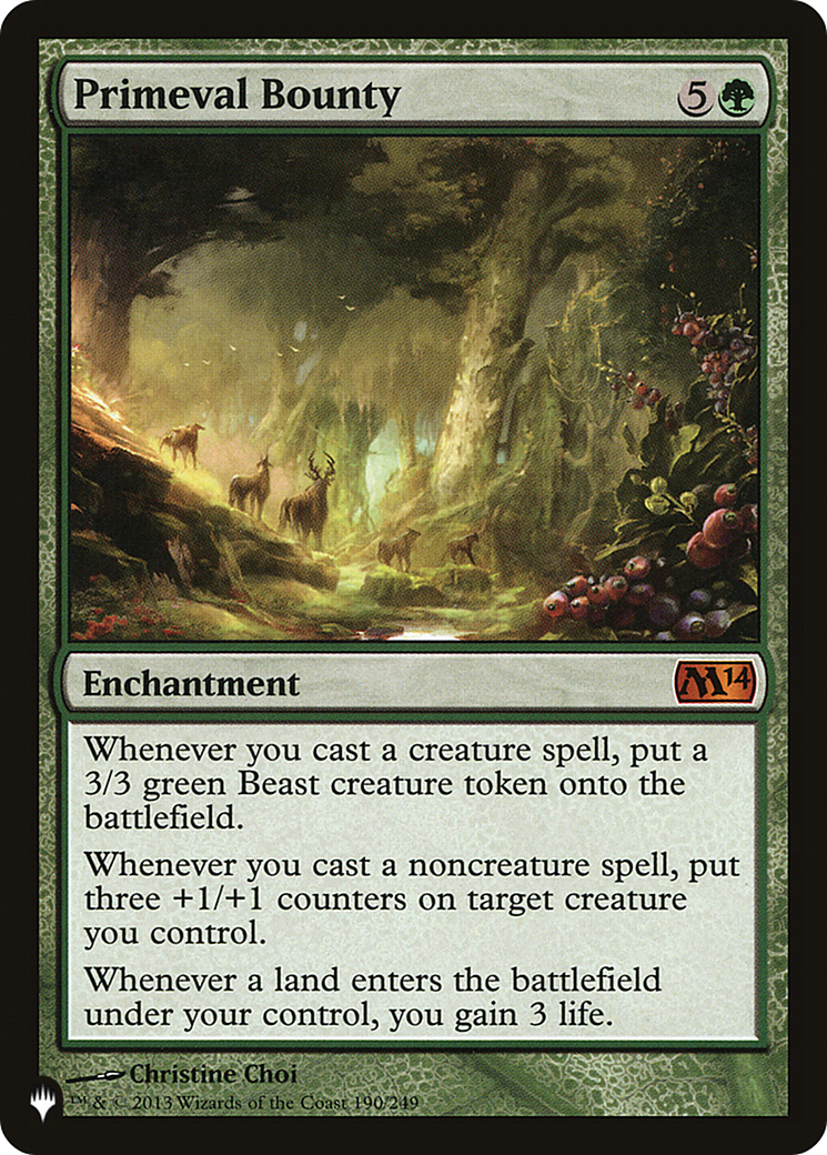 Image of Primeval Bounty [The List]