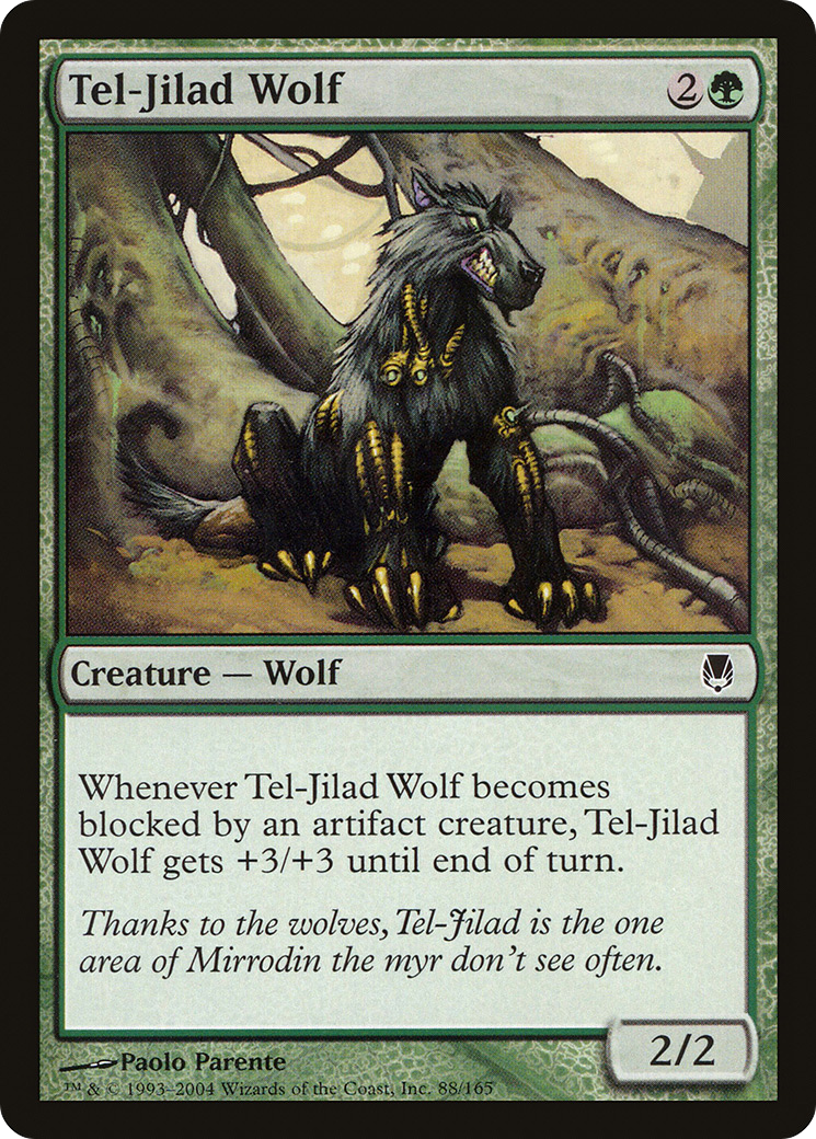 Image of Tel-Jilad Wolf [Darksteel]