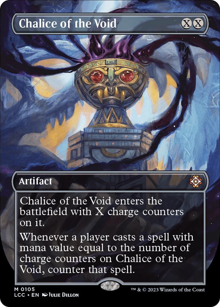 Image of Chalice of the Void (Borderless) [The Lost Caverns of Ixalan Commander]