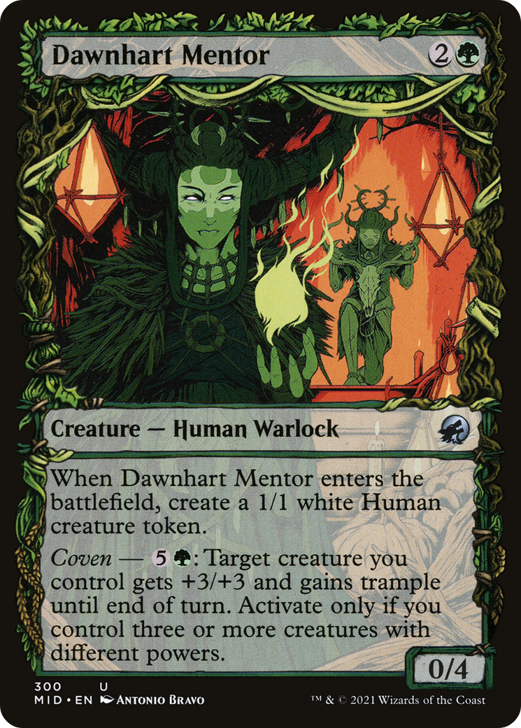 Image of Dawnhart Mentor (Showcase Equinox) [Innistrad: Midnight Hunt]