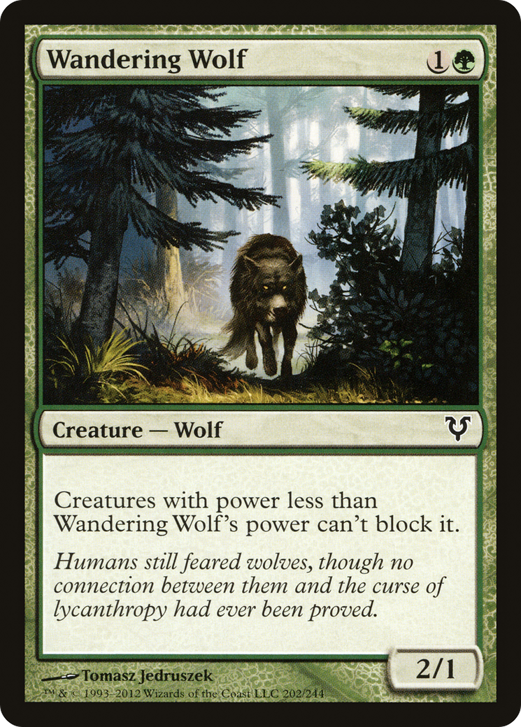 Image of Wandering Wolf [Avacyn Restored]