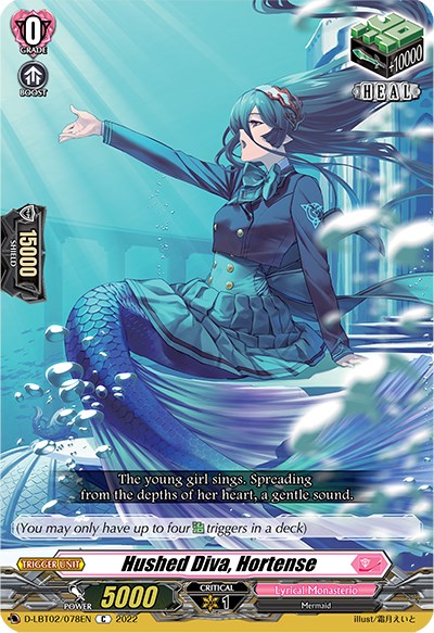 Image of Hushed Diva, Hortense (D-LBT02/078EN) [Lyrical Monasterio: It's a New School Term!]