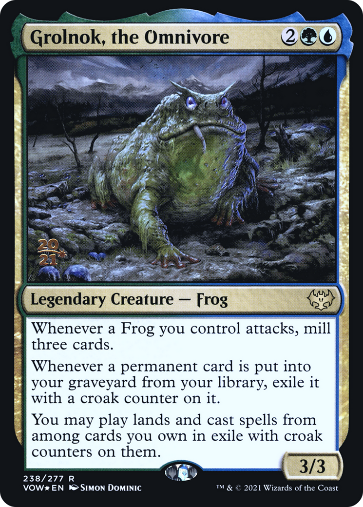 Image of Grolnok, the Omnivore [Innistrad: Crimson Vow Prerelease Promos]