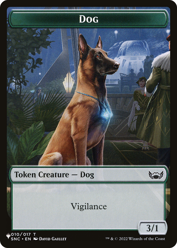 Image of Shapeshifter // Dog Double-Sided Token [The List]