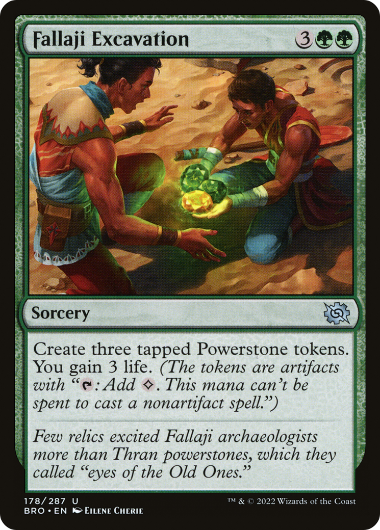 Image of Fallaji Excavation [The Brothers' War]