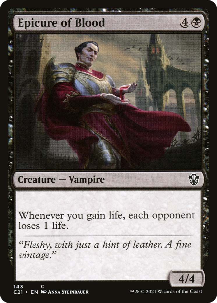 Image of Epicure of Blood [Commander 2021]
