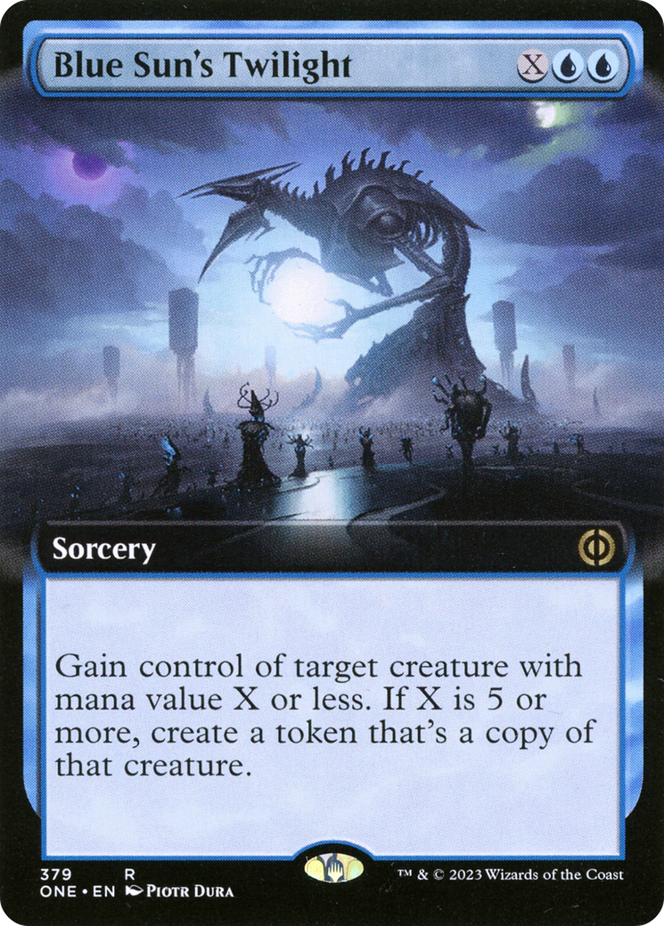 Image of Blue Sun's Twilight (Extended Art) [Phyrexia: All Will Be One]
