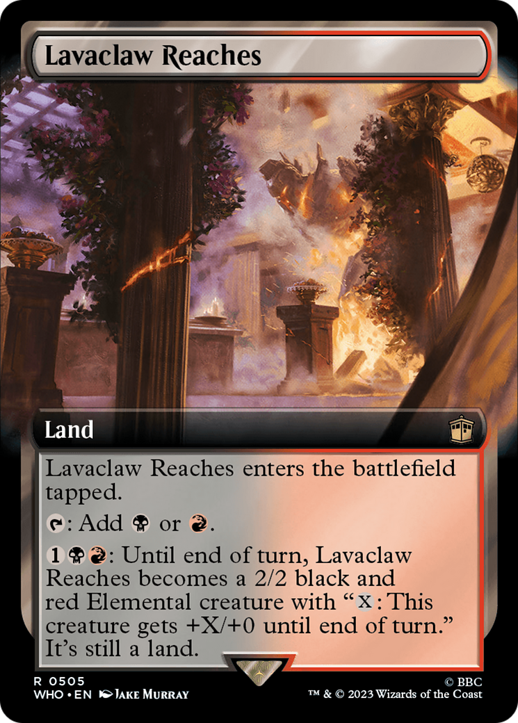 Image of Lavaclaw Reaches (Extended Art) [Doctor Who]
