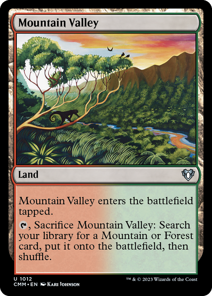 Image of Mountain Valley [Commander Masters]