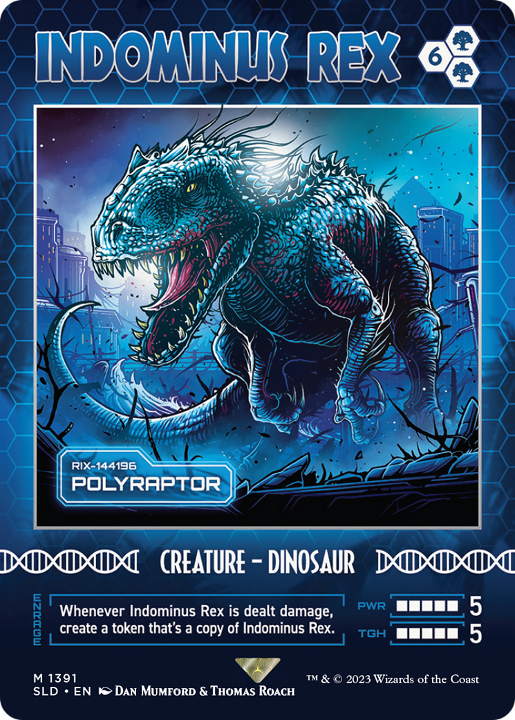Image of Indominus Rex - Polyraptor [Secret Lair Drop Series]
