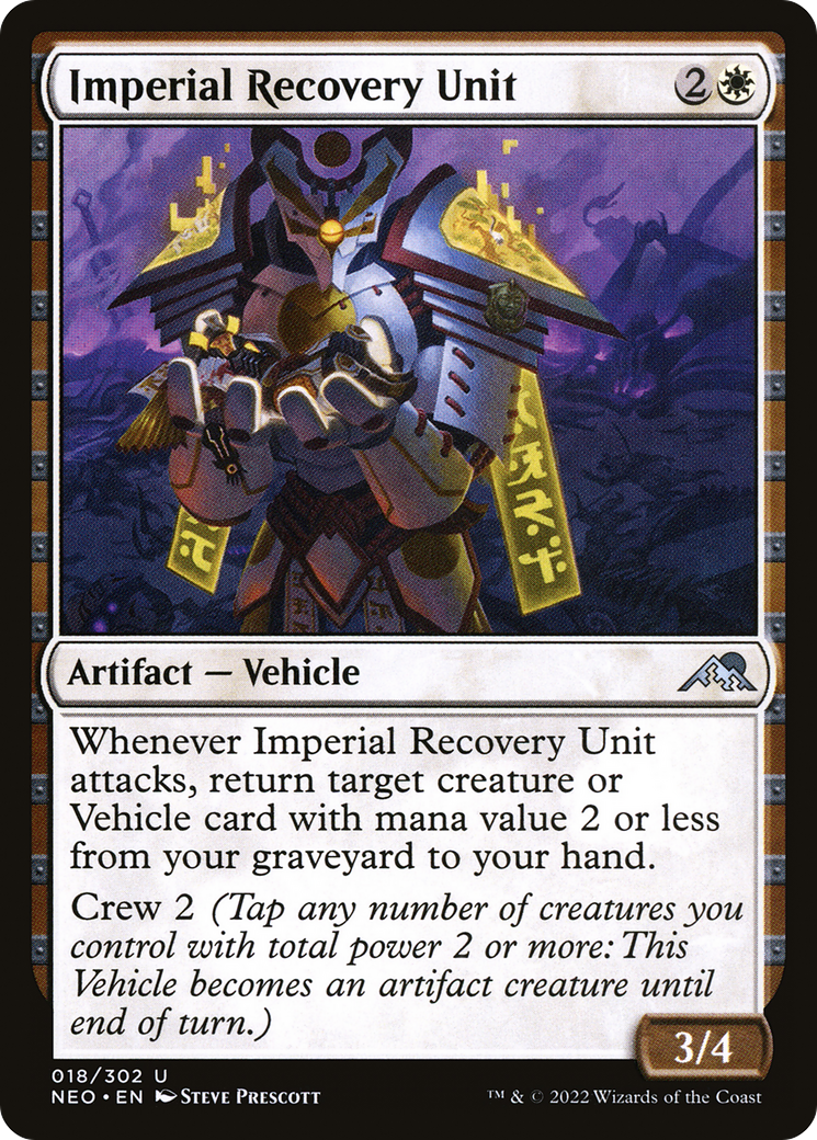 Image of Imperial Recovery Unit [Kamigawa: Neon Dynasty]