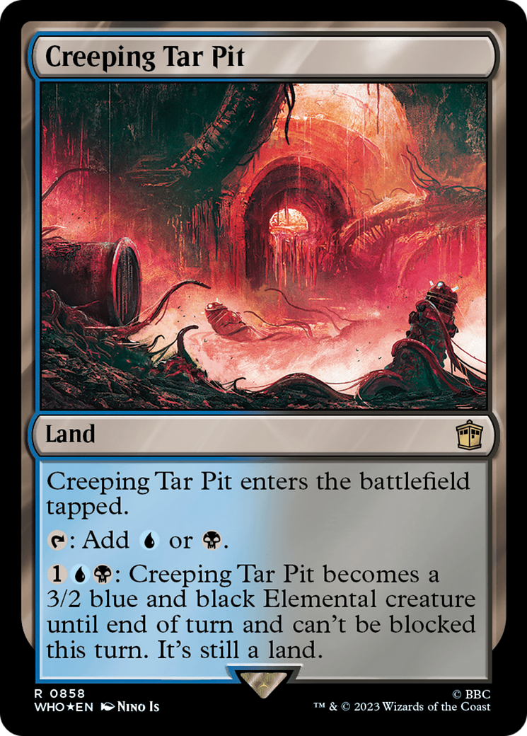 Image of Creeping Tar Pit (Surge Foil) [Doctor Who]
