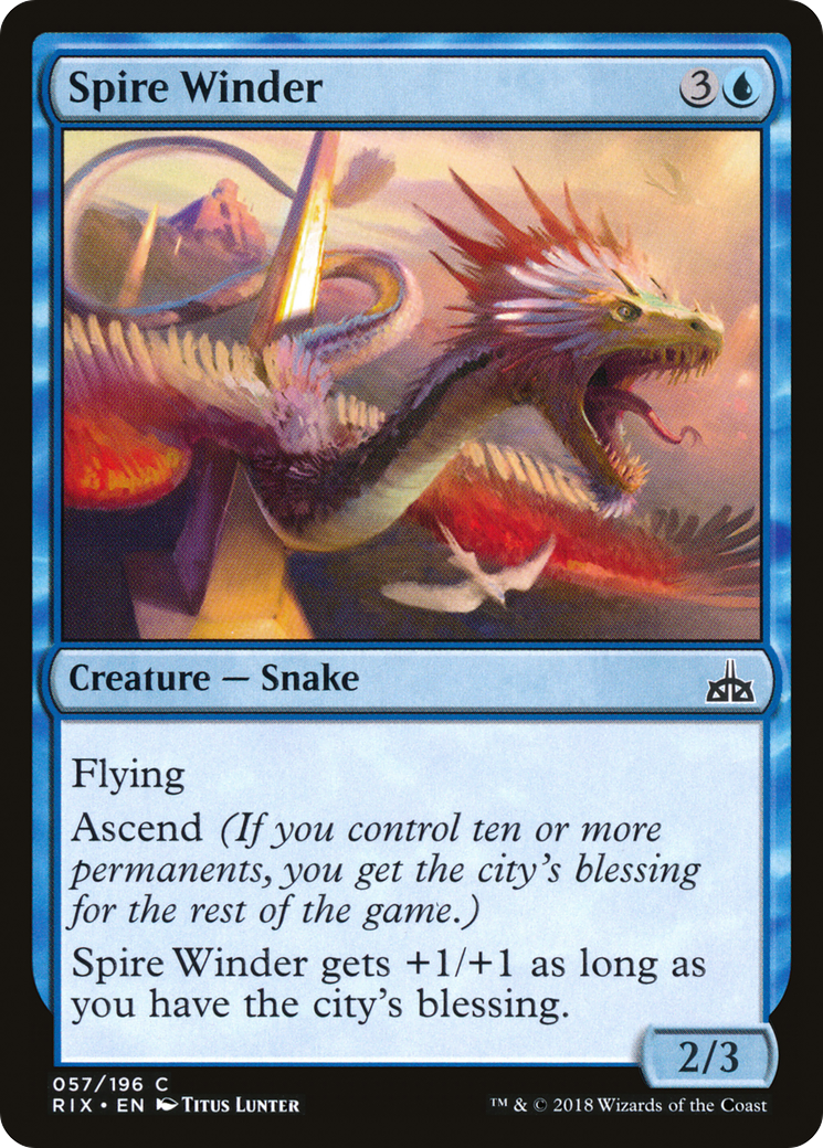 Image of Spire Winder [Rivals of Ixalan]
