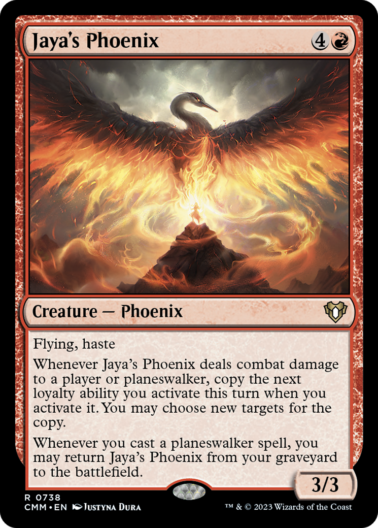 Image of Jaya's Phoenix [Commander Masters]