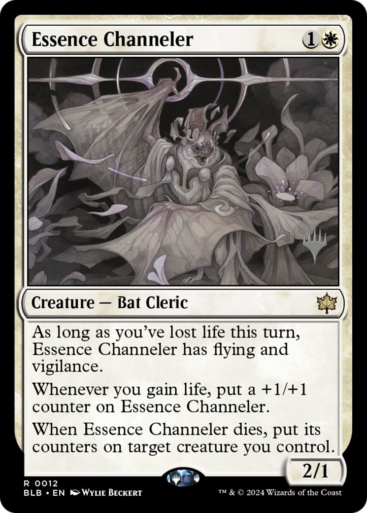 Image of Essence Channeler (Promo Pack) [Bloomburrow Promos]