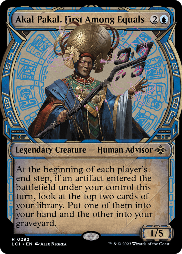 Image of Akal Pakal, First Among Equals (Showcase) [The Lost Caverns of Ixalan]