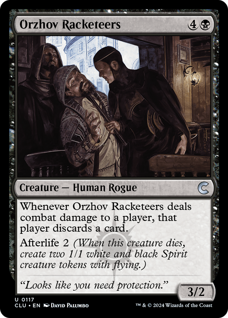 Image of Orzhov Racketeers [Ravnica: Clue Edition]