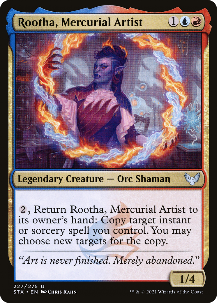 Image of Rootha, Mercurial Artist [Strixhaven: School of Mages]